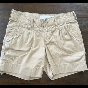 L.O.G.G. khaki tan shorts womens size 4